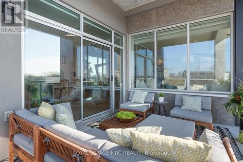 601 - 77 Yates Street, St. Catharines (Downtown), ON - Outdoor With Balcony With Exterior