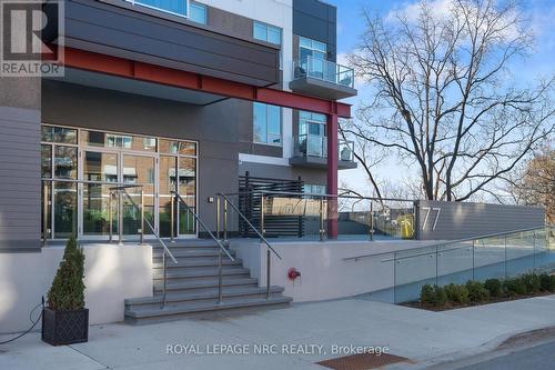 601 - 77 Yates Street, St. Catharines (Downtown), ON - Outdoor With Balcony