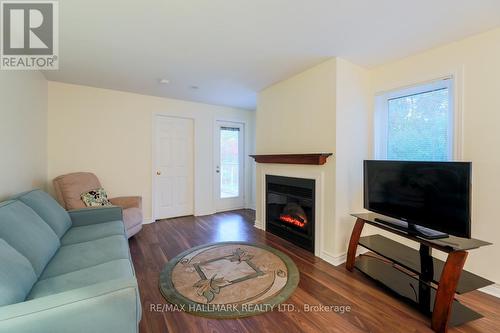 201 - 193 Lake Driveway Drive W, Ajax, ON - Indoor Photo Showing Living Room With Fireplace