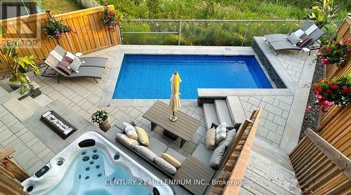 1956 Don White Court, Oshawa, ON - Outdoor With In Ground Pool With Deck Patio Veranda