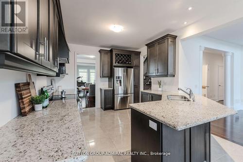 23 Samson Trail, King, ON - Indoor Photo Showing Kitchen With Double Sink