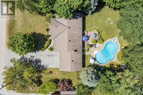 21 Maryjane Road, Tiny, ON - Outdoor With In Ground Pool With View