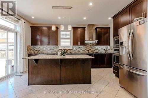 150 Lloyd Sanderson Drive, Brampton, ON - Indoor Photo Showing Kitchen With Upgraded Kitchen