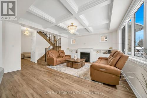 136 Harpin Way E, Centre Wellington, ON - Indoor With Fireplace