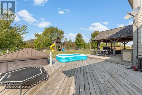75642 Diltz Road, Wainfleet, ON - Outdoor With Above Ground Pool With Deck Patio Veranda