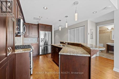 1003 - 90 George Street, Ottawa, ON - Indoor Photo Showing Kitchen With Double Sink With Upgraded Kitchen