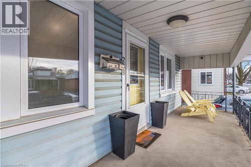 288 Marlborough Street, Brantford, ON - Outdoor With Deck Patio Veranda With Exterior