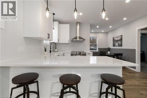 288 Marlborough Street, Brantford, ON - Indoor Photo Showing Kitchen With Upgraded Kitchen