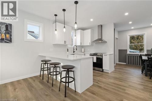 288 Marlborough Street, Brantford, ON - Indoor Photo Showing Kitchen With Upgraded Kitchen
