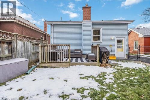 288 Marlborough Street, Brantford, ON - Outdoor With Deck Patio Veranda With Exterior