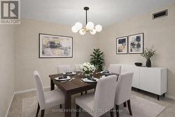 virtually staged dining room : versatile room ... - 