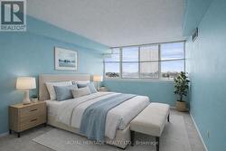 Virtually staged Primary bedroom - 