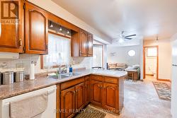 kitchen to eating area and family room - 