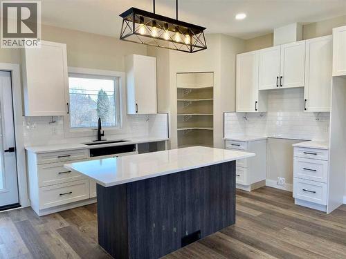 1119 14 Street, Wainwright, AB - Indoor Photo Showing Kitchen With Upgraded Kitchen