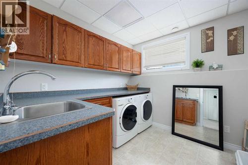 Spacious Laundry room - 237 Trillium Road, Fort Mcmurray, AB - Indoor Photo Showing Laundry Room