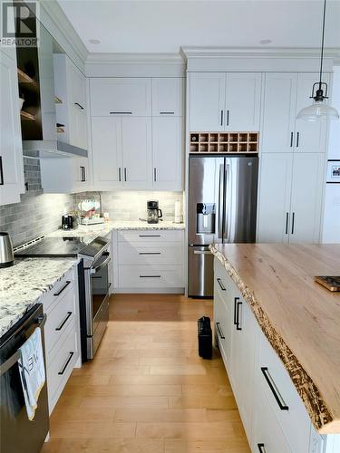 23 Main Road, Port Au Port, NL - Indoor Photo Showing Kitchen With Upgraded Kitchen