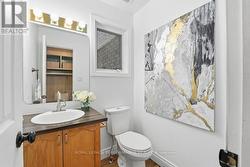 Main floor powder room - 