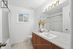 Updated main bathroom - 