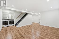 Convenient laundry at the bottom of the stairs - 