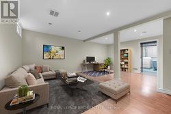 Virtually Staged Rec room - 