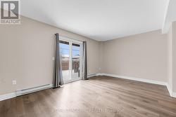 Living room with patio door to deck - 