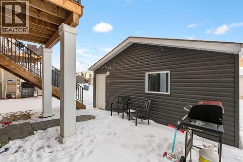 224 River Heights Drive, Cochrane, AB - Outdoor With Exterior