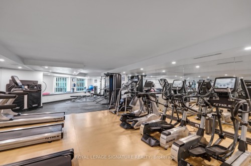 1702-33 University Avenue, Toronto, ON - Indoor Photo Showing Gym Room