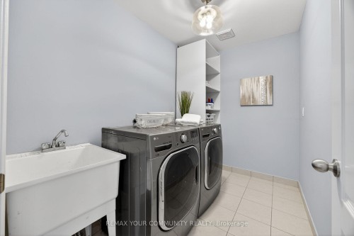 44 Cameron Street, Springwater, ON - Indoor Photo Showing Laundry Room
