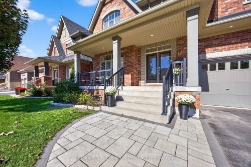 44 Cameron Street, Springwater, ON - Outdoor With Deck Patio Veranda With Facade