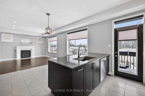 82 Lampkin Street, Georgina, ON - Indoor Photo Showing Other Room With Fireplace