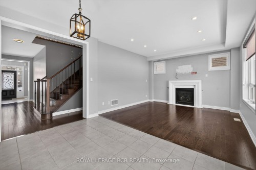 82 Lampkin Street, Georgina, ON - Indoor With Fireplace