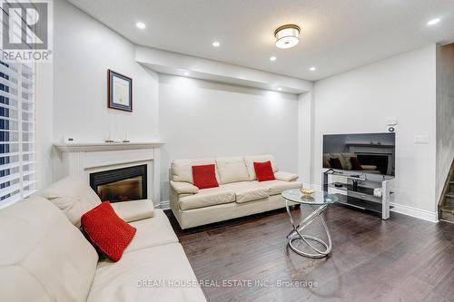 353 Michener Place, Milton, ON - Indoor Photo Showing Living Room With Fireplace