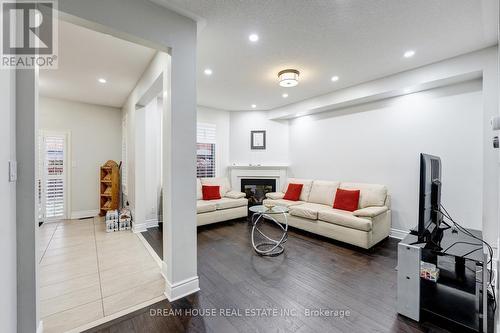 353 Michener Place, Milton, ON - Indoor With Fireplace
