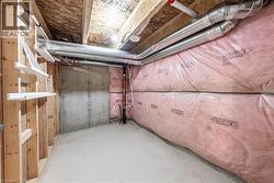 View of unfinished below grade area - 