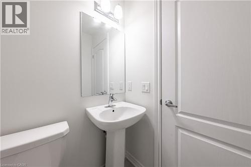 Half bathroom with toilet - 391 Athabasca Common, Oakville, ON - Indoor Photo Showing Bathroom