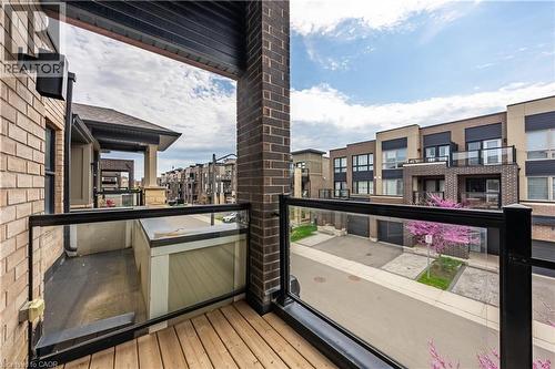 View of balcony - 391 Athabasca Common, Oakville, ON - Outdoor With Balcony