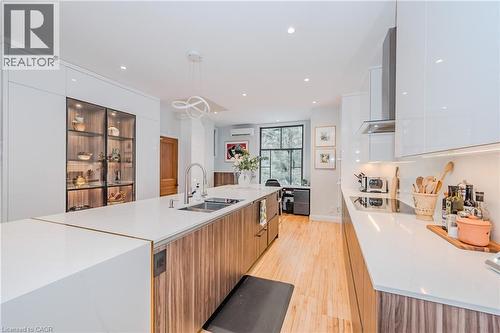 80 London Rd W Road, Guelph, ON - Indoor Photo Showing Kitchen With Double Sink With Upgraded Kitchen