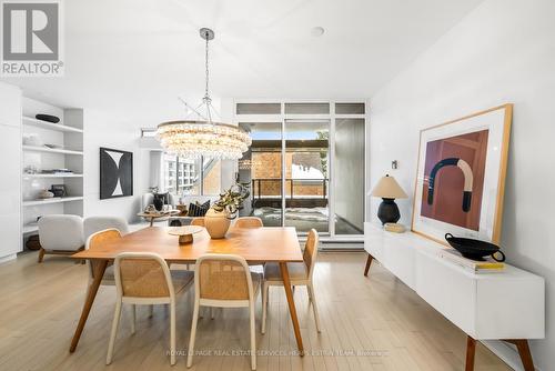 337 - 40 Oaklands Avenue, Toronto, ON - Indoor Photo Showing Dining Room