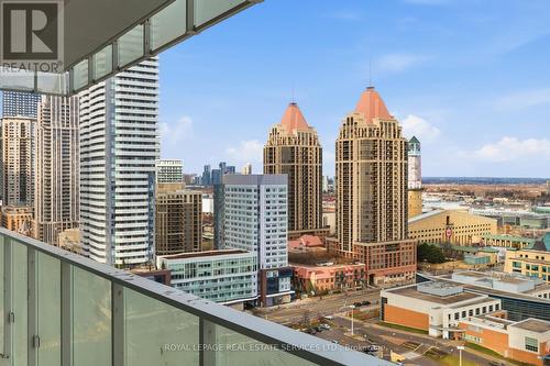 1811 - 3900 Confederation Parkway, Mississauga, ON - Outdoor With Balcony