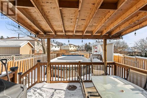 815 Buttonbush Court, Oshawa (Pinecrest), ON - Outdoor With Deck Patio Veranda With Exterior