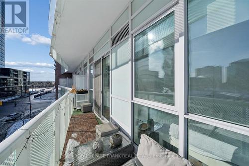 Balcony - 407 - 4065 Confederation Parkway, Mississauga (City Centre), ON - Outdoor With Balcony With Exterior