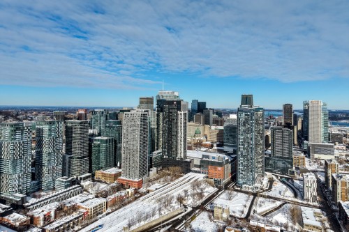 Overall view - 1509-1288 Av. Des Canadiens-De-Montréal, Montréal (Ville-Marie), QC - Outdoor With View