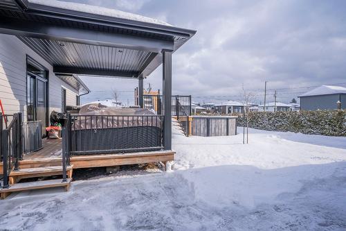 Terrasse - 1900 165E Rue, Saint-Georges, QC - Outdoor With Exterior