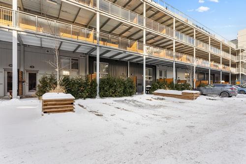 Back facade - 202-594 Rue Nicolet, Montréal (Mercier/Hochelaga-Maisonneuve), QC - Outdoor