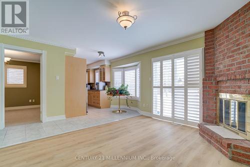 28 Tremblay Street, Brampton, ON - Indoor With Fireplace