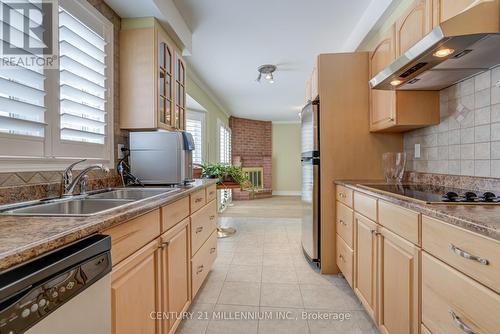 28 Tremblay Street, Brampton, ON - Indoor Photo Showing Kitchen With Double Sink