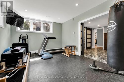 44 Pioneer Ridge Drive, Kitchener, ON - Indoor Photo Showing Gym Room