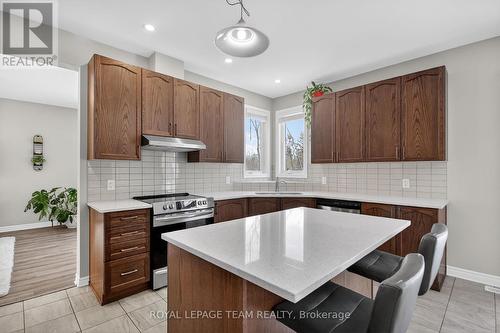 Lots of Quartz countertop space as well! - 204 Antler Court, Mississippi Mills, ON - Indoor Photo Showing Kitchen