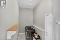 Mudroom/laundry off of double garage - 