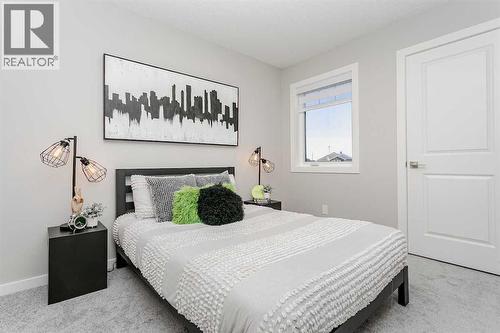 226 Heartwood Parade Se, Calgary, AB - Indoor Photo Showing Bedroom